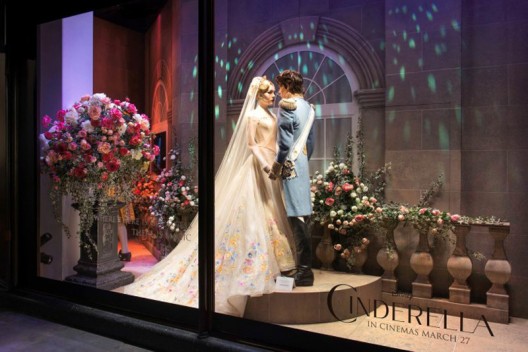 Cinderella's Magical World at Harrods Windows