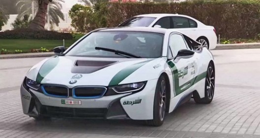 Dubai Police Adds BMW i8 To Its Fleet