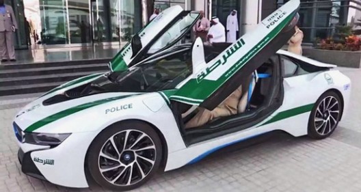 Dubai Police Adds BMW i8 To Its Fleet