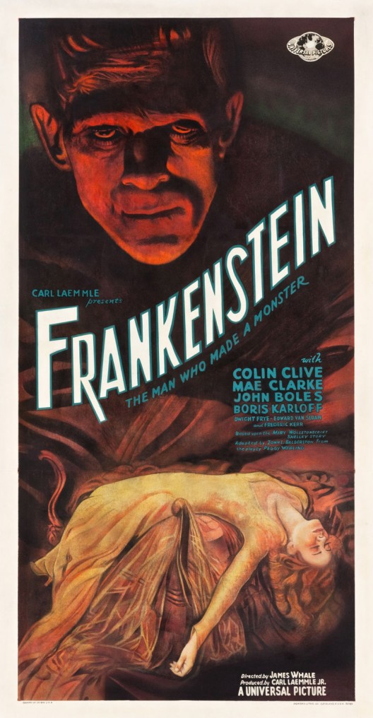 Monstrous Frankenstein Three Sheet Poster Could Fetch $100,000 at Heritage Auctions