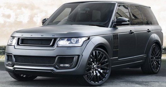 modified Range Rover RS-650 Edition, in Volcanic Rock Satin color
