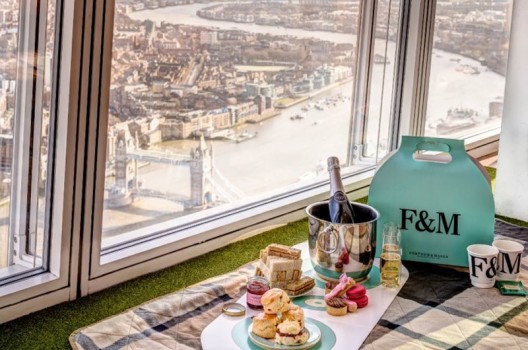 Sky-High Tea Experiences at London's View from The Shard