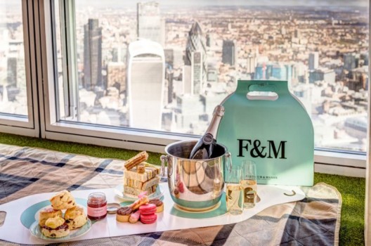 Sky-High Tea Experiences at London's View from The Shard