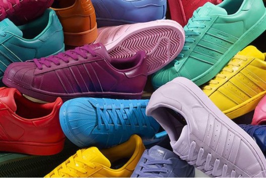 New adidas Originals Superstar Supercolor Collection by Pharrell Williams