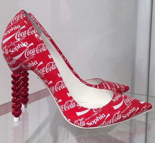 Sophia Webster's Coca-Cola Shoes - Special Edition