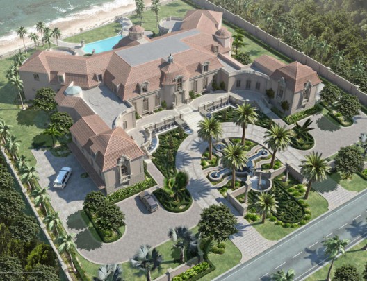 Unfinished Palm Beach Mansion Listed on Sale for $84,5 Million