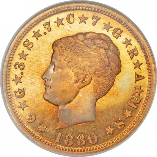Rare 1880 $4 Coiled Hair Stella Coins Could Fetch $1,2 Million at Heritage Auction