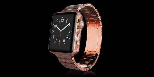 £111,000 Luxury 18K Solid Gold Apple Watch Diamond Ecstasy
