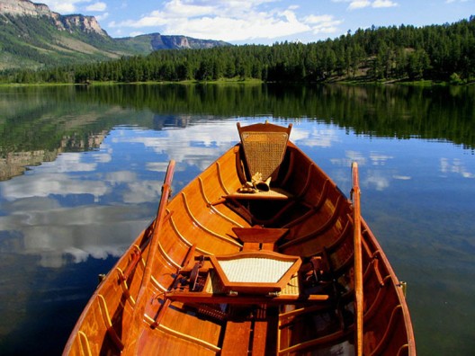 Handcrafted Cedar-strip Adirondack Guide Boats