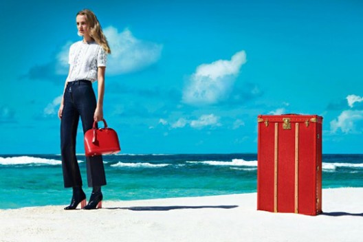 Louis Vuitton launched its new ad campaign via social media