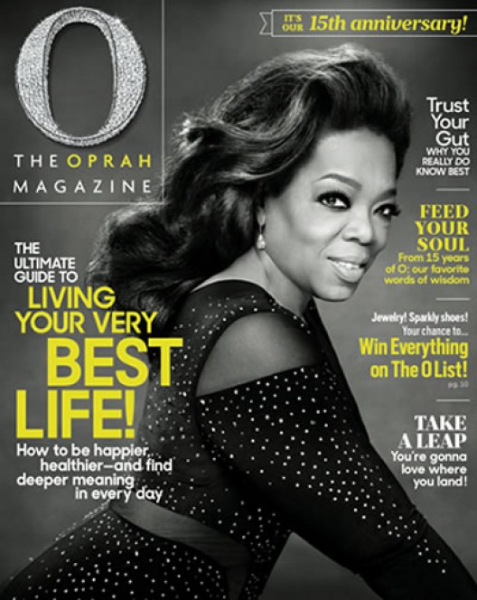 Crystal Anniversary Of Oprah Winfreys O Magazine