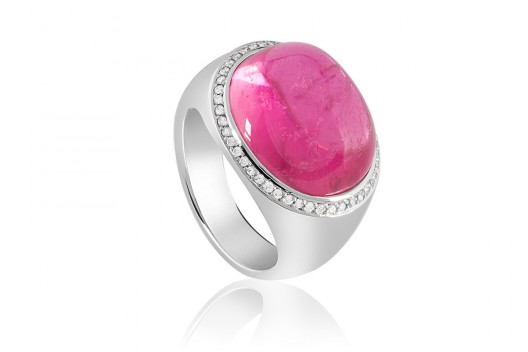 Pink Princess Ring by Selected Jewels