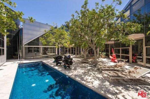Beverly Hills Architectural Glass & Steel Mansion on Sale