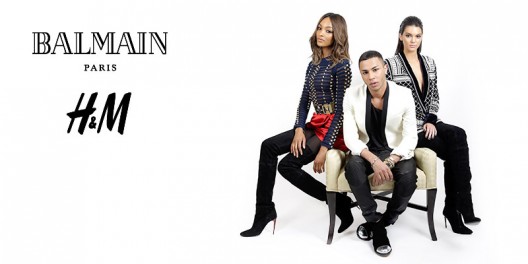 H&M Teaming Up With Balmain For Capsule Collection