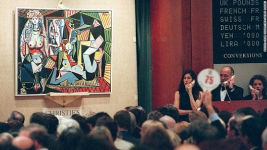 Picassos Les Femmes dAlger sold for a record-breaking $179,365,000
