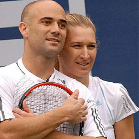 One-on-One Tennis Lesson with Andre Agassi & Steffi Graf in Las Vegas