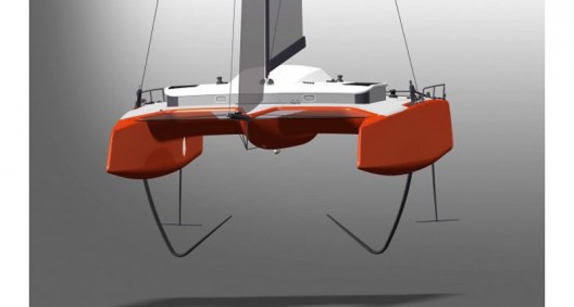 First Luxury 70-foot Catamaran With Hydrofoil Technology