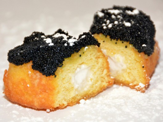 A $125 gourmet Twinkie that is drenched in caviar