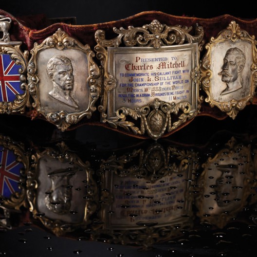 Charley Mitchell's 1888 Boxing Belt at Heritage Auctions