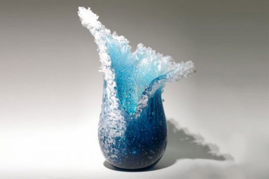Ocean Wave Vases