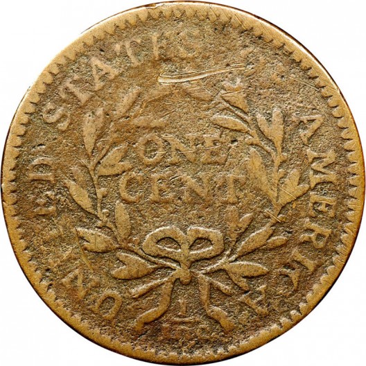 1795 Reeded Edge Large Cent At Auction For The First Time In 50 Years