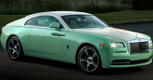 Special Rolls-Royce Wraith Jade Pearl