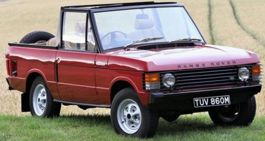 Rare 1973 Range Rover Suffix B Convertible At Auction