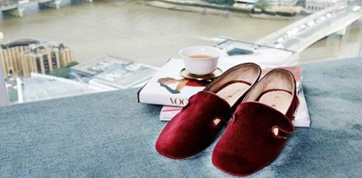 Beatrix Ong MBE Creates Limited Edition Slippers For Shangri-La hotel at the Shard, London