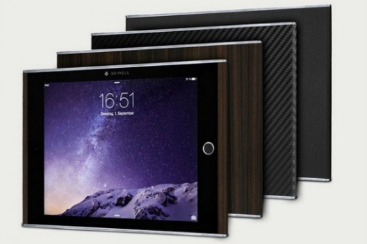 iPad Air 2 from Brinell Comes In Macassar Wood, Nappa Leather and Carbon Fiber