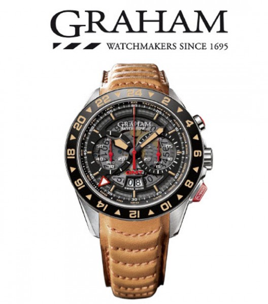 Graham Silverstone RS GMT replica watch