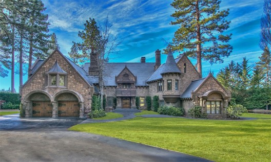 "The Castle on Lake Tahoe", Nevada Can Be Yours For $26 Million