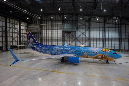 Let It Go With WestJet’s “Frozen” Themed Plane