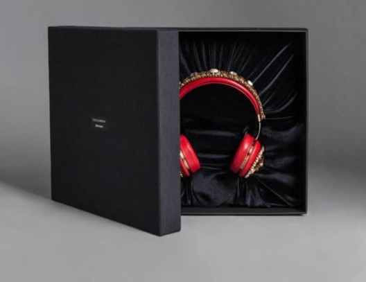 Dolce & Gabbana Headphones With Swarovski Crystals And Pearls