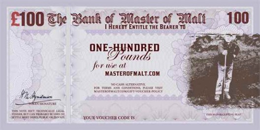 Master of Malt's Evil Gift Vauchers