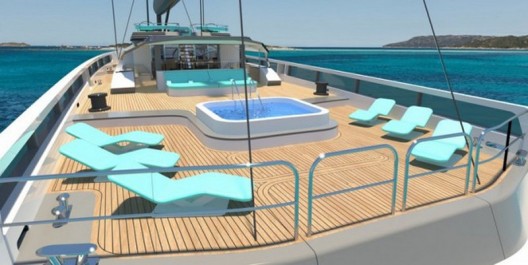 Project 441 Superyacht By Tony Castro Yachts