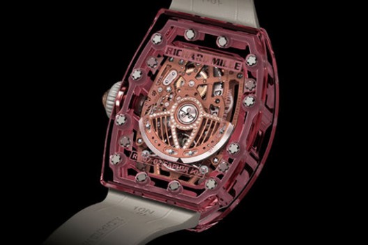 Richard Mille's New Automatic Pink Sapphire Watch Will Cost You $1 Million