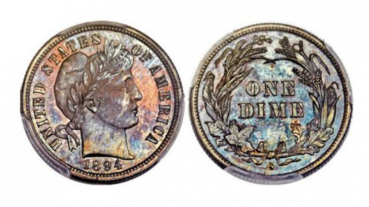 Rare 1894 Dime Was Just Sold For $2 Million At Auction