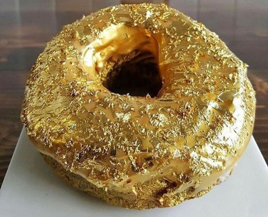 Doughnut With Gold Flakes Will Cost You $100