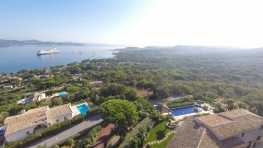 Modern Drone Will Help You To Find Perfect St Tropez Villa