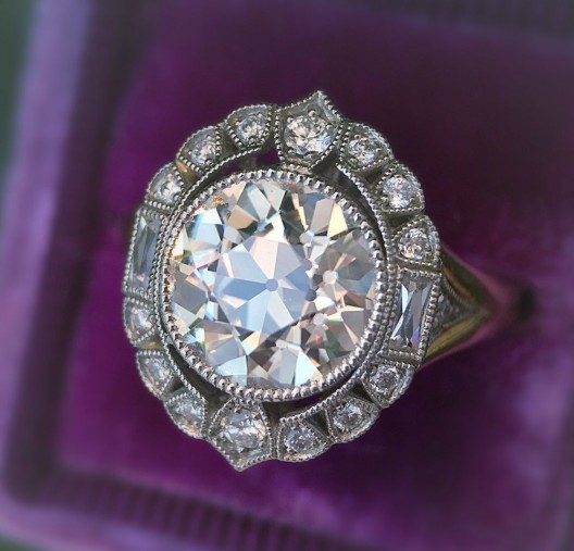 Celebrate Valentine's Day With Vintage Diamond Rings