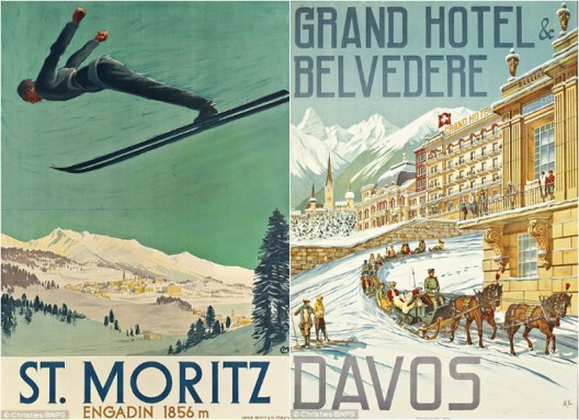 A collection of 197 vintage holiday posters may fetch £1million!