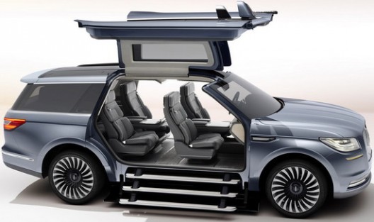New Lincoln Navigator With Gullwing Doors