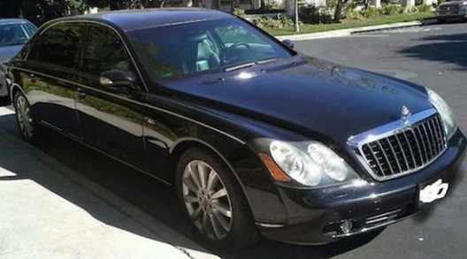Charlie Sheen's Armored Maybach 62S