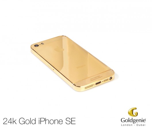 Pre-order Your iPhone SE In 24k Gold, Rose Gold or Platinum & Swarovski