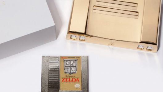 Gold-Plated NES Consoles To Honor the 30th Anniversary of the Legend of Zelda