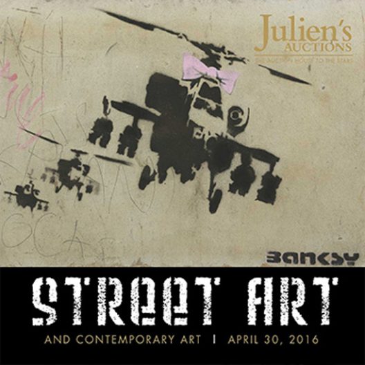 Rare Banksy Art Works And Street Art At Julien's Auctions