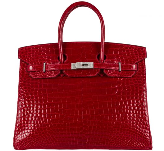 $298,000 Red Birkin Bag – World’s Most Expensive