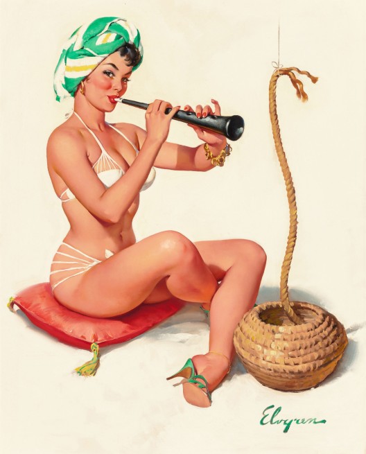 Fresh-to-Market Pin-ups Discoveries Highlights Illustration Art at Heritage Auctions