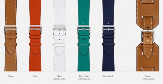 Four New Band Colors For Hermes Apple Watch