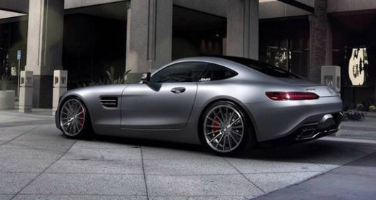 Mercedes AMG GT S With Iridium Silver Color